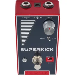 Gigagain GP01 Superkick Booster Analog Booster Guitar Effekt Pedal (Transparent Clean Boost)