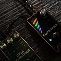 Gigagain GP01 Superkick Booster Analog Booster Guitar Effekt Pedal (Transparent Clean Boost)