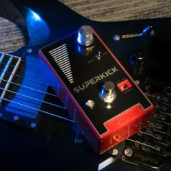Gigagain GP01 Superkick Booster Analog Booster Guitar Effekt Pedal (Transparent Clean Boost)