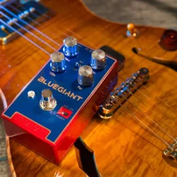 Gigagain GP02 Blue Giant Overdrive Analog Overdrive Guitar Effekt Pedal (Low-Gain Overdrive)