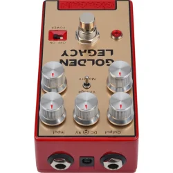 Gigagain GP05 Golden Legacy Distortion Analog Distortion Guitar Effekt Pedal (Marshall-Style Distortion)