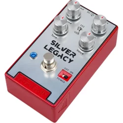 Gigagain GP06 Silver Legacy Overdrive Analog Overdrive Guitar Effekt Pedal (Dumble-Style Overdrive)