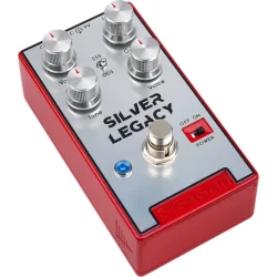 Gigagain GP06 Silver Legacy Overdrive Analog Overdrive Guitar Effekt Pedal (Dumble-Style Overdrive)