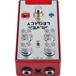 Gigagain GP06 Silver Legacy Overdrive Analog Overdrive Guitar Effekt Pedal (Dumble-Style Overdrive)