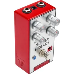 Gigagain GP06 Silver Legacy Overdrive Analog Overdrive Guitar Effekt Pedal (Dumble-Style Overdrive)
