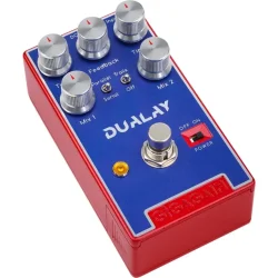 Gigagain GP07 Dualay Dual Delay Analog Delay Guitar Effekt Pedal (Spatial Dual Delay)