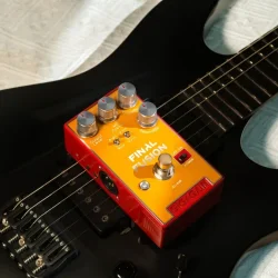 Gigagain GP10 Final Fusion Cab Sim DI Box Analog Amp Simulator Guitar Effekt Pedal (Aktiv DI-Box Med Kabinetsimulering)