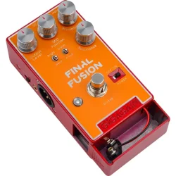 Gigagain GP10 Final Fusion Cab Sim DI Box Analog Amp Simulator Guitar Effekt Pedal (Aktiv DI-Box Med Kabinetsimulering)