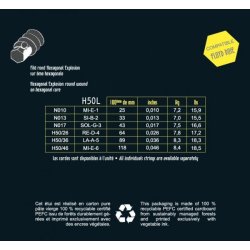 Savarez H50L Hexagonal Explosion Serien 10-46 Elektrisk Guitar Strengest