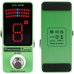 M-Vave Precision Tuner Guitarpedal/Effektpedal - Tuner (Elektrisk Guitar)