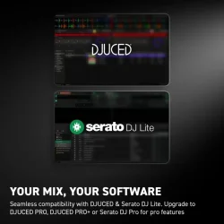Hercules DJControl Inpulse 500 2-deck DJ Controller m/h�j kvalitet indbygget lydkort (Let �vede DJ's &amp; Kreative Setups)