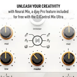 Hercules DJControl Mix Ultra Smartphone &amp; Tablet DJ Controller (Tr�dl�s Bluetooth)