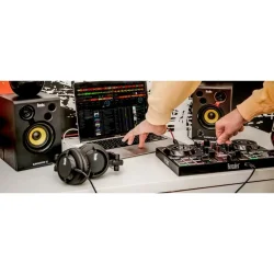 Hercules DJLearning Kit MK2 DJ Starter S�t inkl. DJ Controller, H�jttalere &amp; Hovedtelefoner