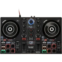Hercules DJLearning Kit MK2 DJ Starter S�t inkl. DJ Controller, H�jttalere &amp; Hovedtelefoner