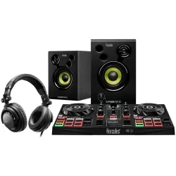 Hercules DJLearning Kit MK2 DJ Starter S�t inkl. DJ Controller, H�jttalere &amp; Hovedtelefoner