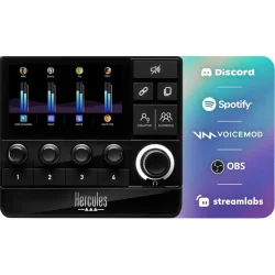Hercules Stream Essential Kit XLR Gaming &amp; Streaming Audio Kit 