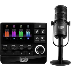 Hercules Stream Essential Kit XLR Gaming &amp; Streaming Audio Kit 
