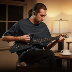 Donner HUSH-I Silent Western Guitar