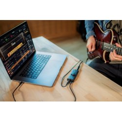 IK Multimedia iRig USB Ultrakompakt H�jkvalitets Guitar/Bas Audio Interface