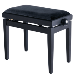 Soundsation SBH-103V-SBK Justerbar Klaverb�nk m/fl�jlss�de (sort satin)