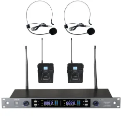 Karsect JRU810-PT51C-HT1 Tr�dl�st 2 x Headset Mikrofon S�t
