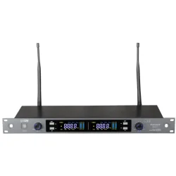 Karsect JRU810-HT71C Trdlst 2 x Hndholdt Mikrofon St