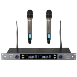 Karsect JRU810-HT71C Trdlst 2 x Hndholdt Mikrofon St