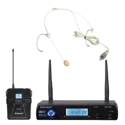 Karsect JRU-561/PT-51C/HT-3A Tr�dl�st Tyndt Headset Mikrofon S�t         