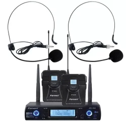 Karsect JRU-562/PT-51C/HT-11A Tr�dl�st 2 x Headset Mikrofon S�t     