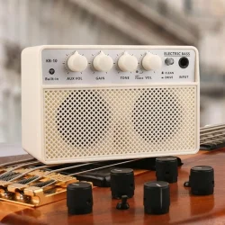 Kokko KB-10 Kompakt 10W Genopladelig Basforst�rke m/indbygget 2000 mAh batteri