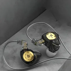 KZ EDX Pro In-Ear H�retelefoner m/10 Mm Dual-Magnetisk Driver