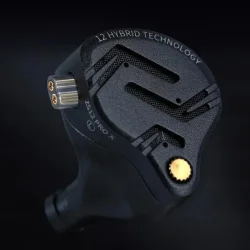 KZ ZS12 Pro X Hybrid In-Ear H�retelefoner m/12 Drivere &amp; Tuning-Switches