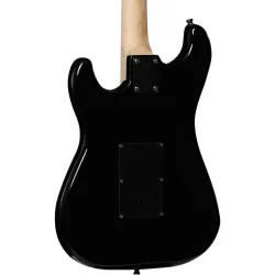 Beaton Legend BK Elektrisk Guitar m/dobbelt cutaway (Sort) 