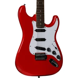 Beaton Legend RD Elektrisk Guitar m/dobbelt cutaway (Rd)