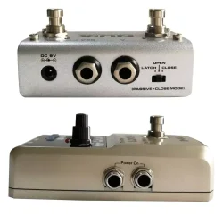 Nux Loop Core Deluxe Bundle Looper Guitar Effekt Pedal m/tilh�rende kontrolpedal