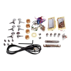 Beaton DIY-LP-15 DIY Elektrisk Guitar LP Model m/2 humbucker pickupper (samle-selv-st)