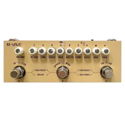 M-Vave Cube Baby AC Guitarpedal/Effektpedal - Multieffektpedal (Akustisk/Elektrisk Guitar) 