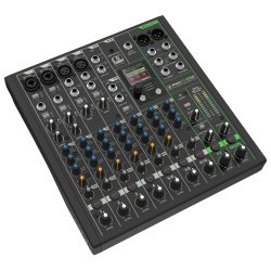 Mackie ProFX10GO NY 10-kanals Batteridrevet Analog Mixer m/forbedret FX, USB-optagelsestilstande