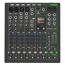 Mackie ProFX10GO NY 10-kanals Batteridrevet Analog Mixer m/forbedret FX, USB-optagelsestilstande