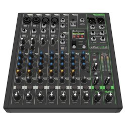 Mackie ProFX10GO NY 10-kanals Batteridrevet Analog Mixer m/forbedret FX, USB-optagelsestilstande