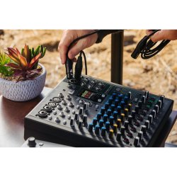 Mackie ProFX10GO NY 10-kanals Batteridrevet Analog Mixer m/forbedret FX, USB-optagelsestilstande