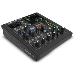 Mackie ProFX6v3+ 6-kanals Analog Mixer m/forbedret FX, USB-optagelsestilstande &amp; bluetooth