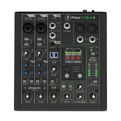 Mackie ProFX6v3+ 6-kanals Analog Mixer m/forbedret FX, USB-optagelsestilstande &amp; bluetooth