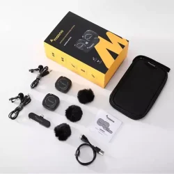 Maono WM820 C2 (TX + TX + RX) Dobbelt Tr�dl�st USB-C Mikrofon S�t 