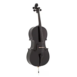 Arvada MC760L-BK 4/4 Strrelse Cello inkl. bue &amp; foret taske