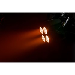 Algam Lighting MINIPAR-46-QUAD LED PAR-lampe (4 x 6W RGBW LED'er) inkl. tilbehr 