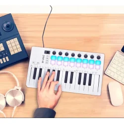 M-Vave SMK-25 MKII Bluetooth MIDI Keyboard