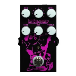 M-Vave MINI-AMP Guitarpedal/Effektpedal - Preamp (Elektrisk Guitar)