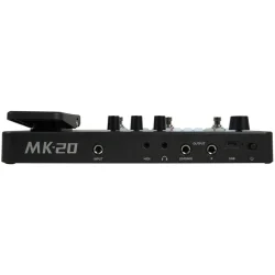 M-Vave MK-20 Multieffekt Guitar Pedalboard m/320 effekter, 150 presets, looper &amp; trommemaskine 
