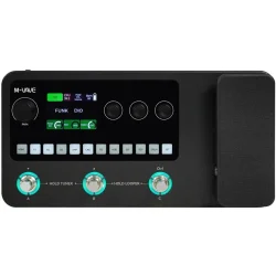 M-Vave MK-20 Multieffekt Guitar Pedalboard m/320 effekter, 150 presets, looper &amp; trommemaskine 